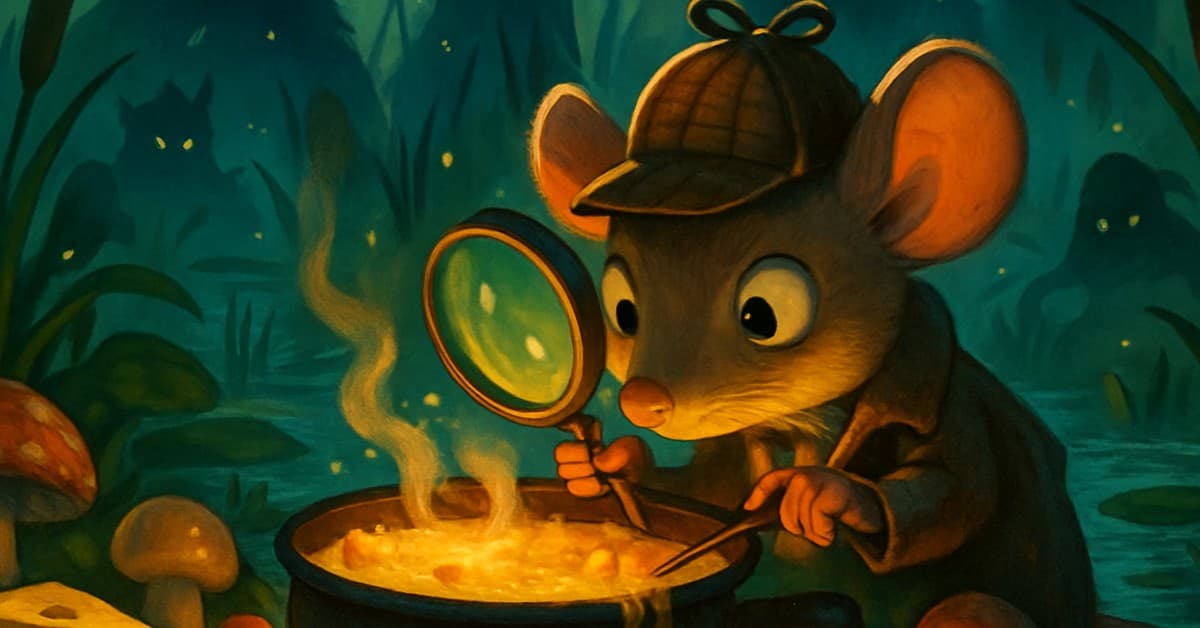 Finding the Three Thingies in Mouse: P.I. For Hire's Perfect Bog Fondue