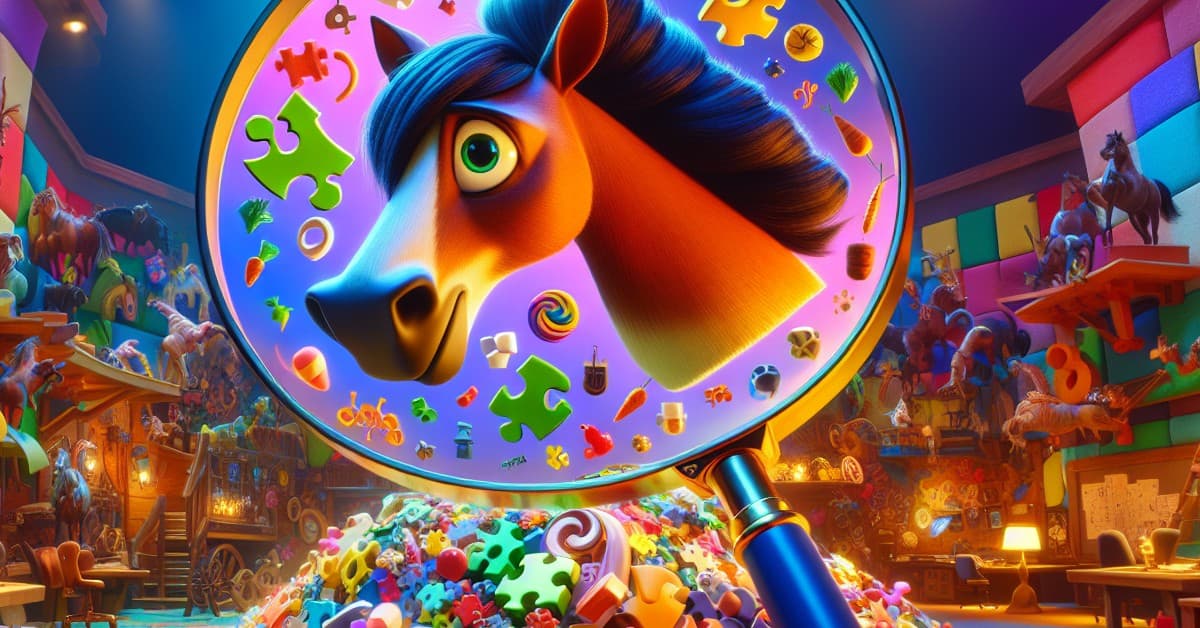 Horse Magnifier: A Hilarious Take on Puzzle Gaming