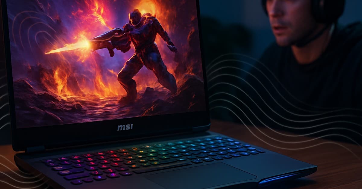 MSI's Raider Laptops Combat Fan Noise with New Design Features