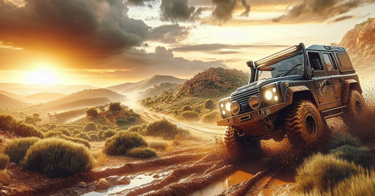 Over the Hill: Muddy Off-Road Adventure in Algeria Awaits