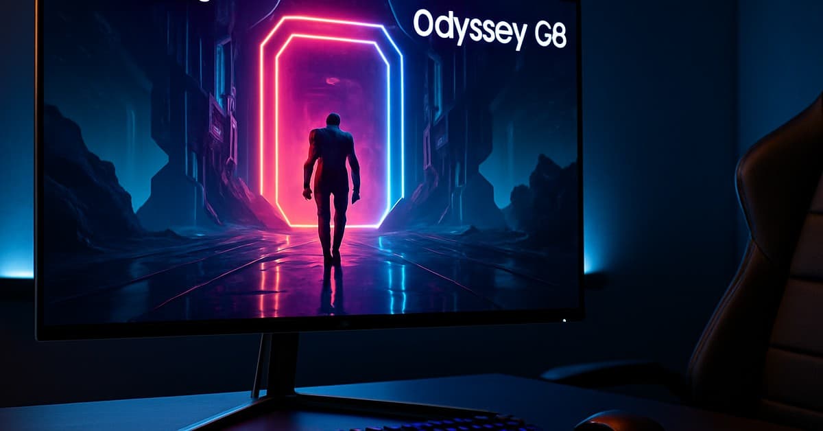 Samsung's 6K 32-Inch Gaming Monitor Now Available for €1,499