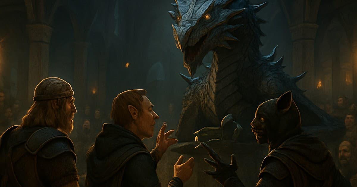 Skyrim Mod Lets Players Debate Dragons to Decide Their Fate