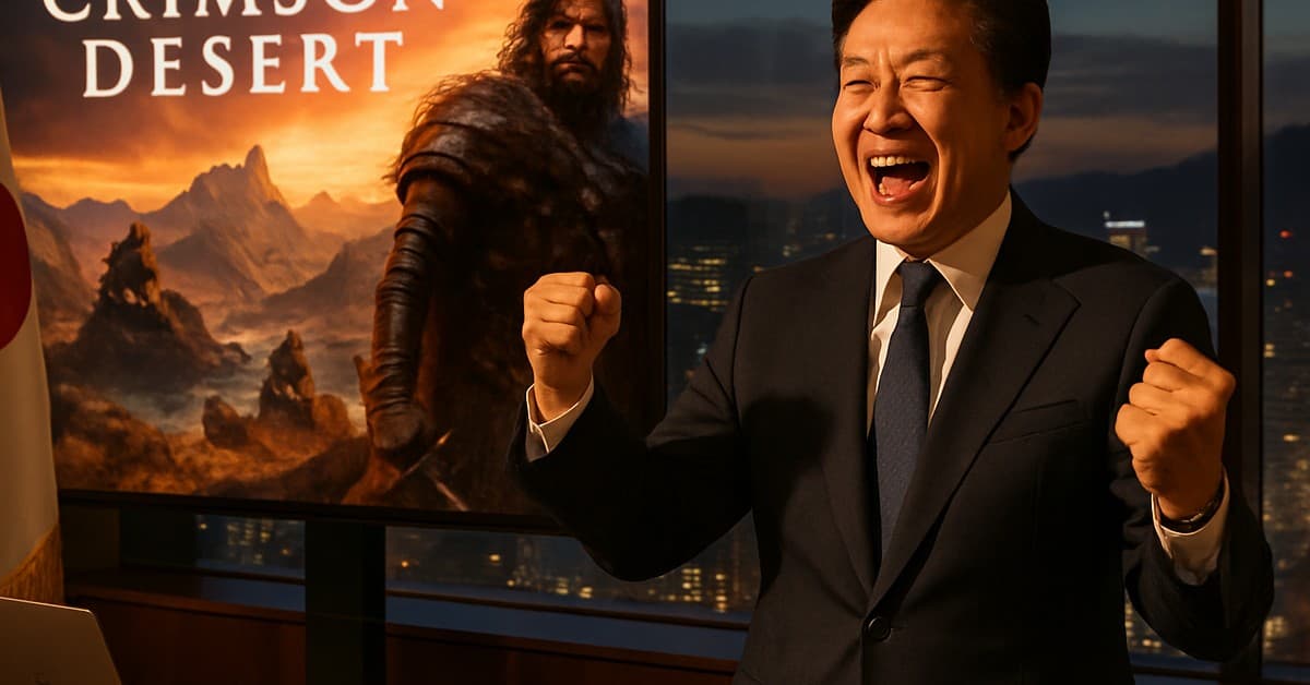 South Korean Prime Minister Celebrates Crimson Desert's Success