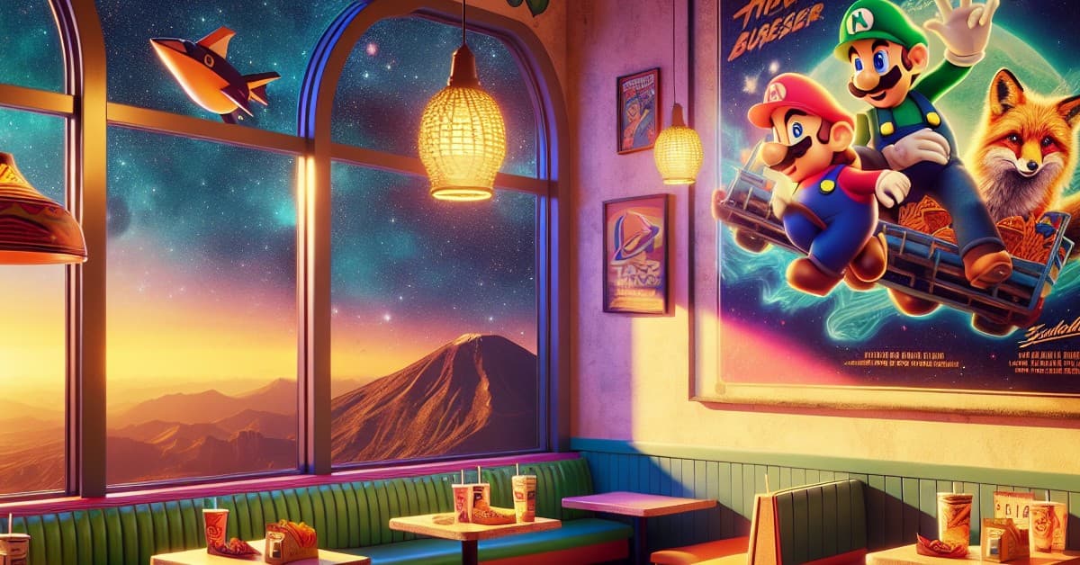 Taco Bell’s Nostradamus Moment: Mario and Star Fox Crossover