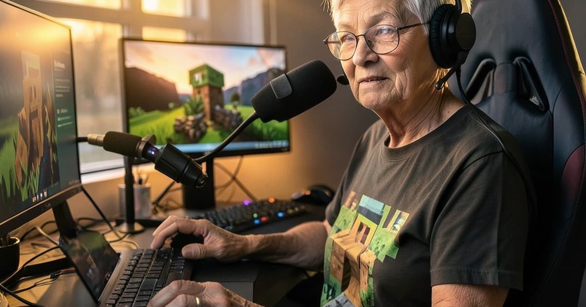 81-Year-Old Minecraft Streamer GrammaCrackers Swatted During Charity Livestream