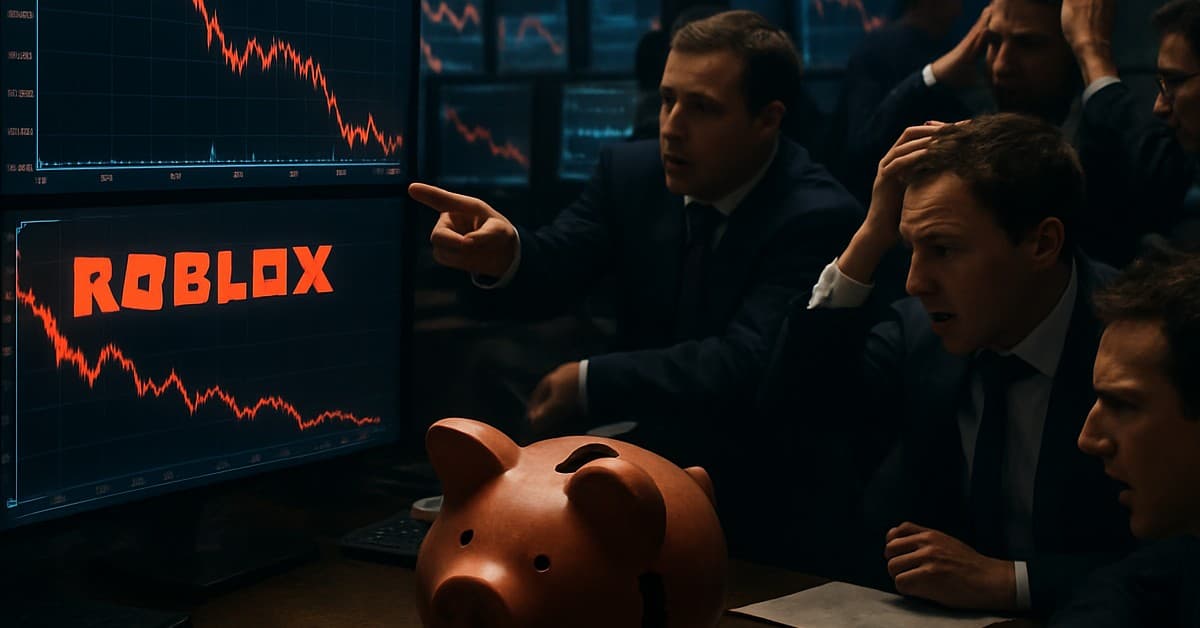 Roblox Stock Plummets as Company Forecasts $1 Billion Loss