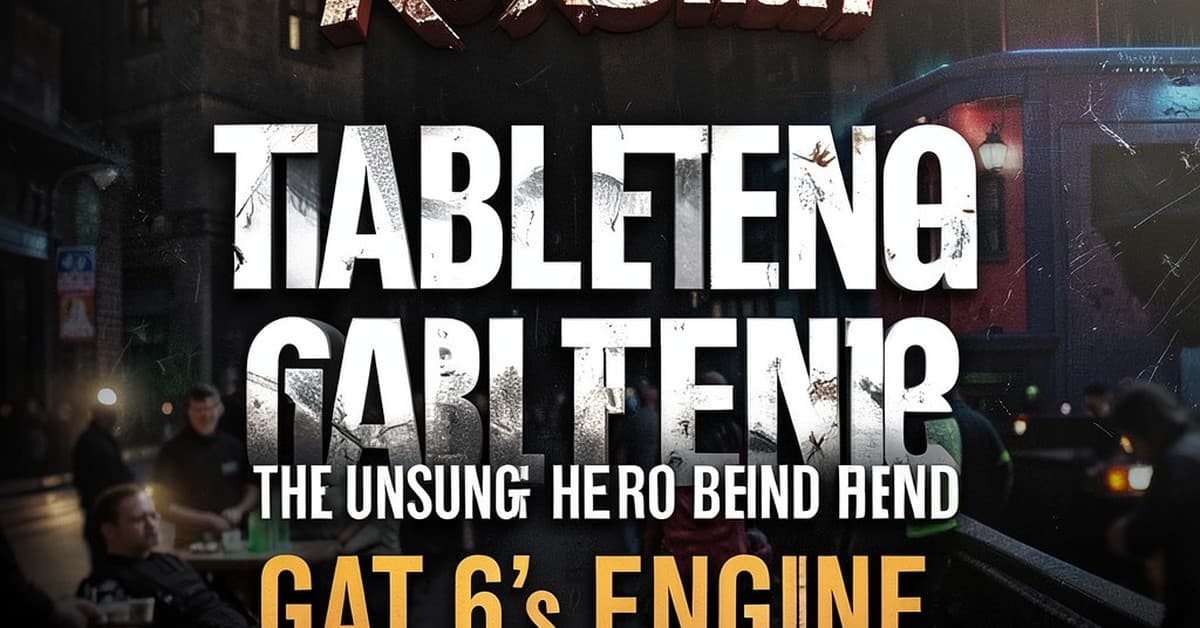 Rockstar Table Tennis: The Unsung Hero Behind GTA 6's Engine