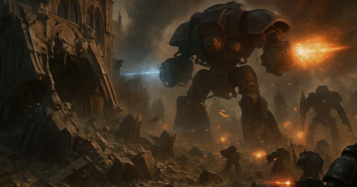 Total War: Warhammer 40,000 Introduces Game-Changing Map Destruction