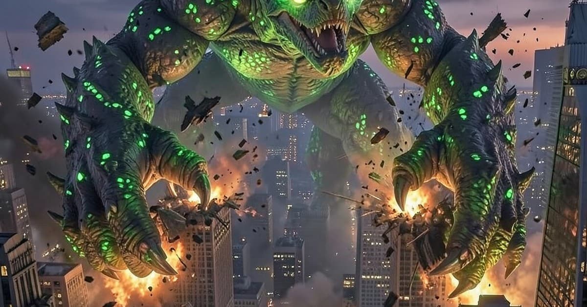 You Are the Monster: Unbridled Chaos in a City-Smashing Sim