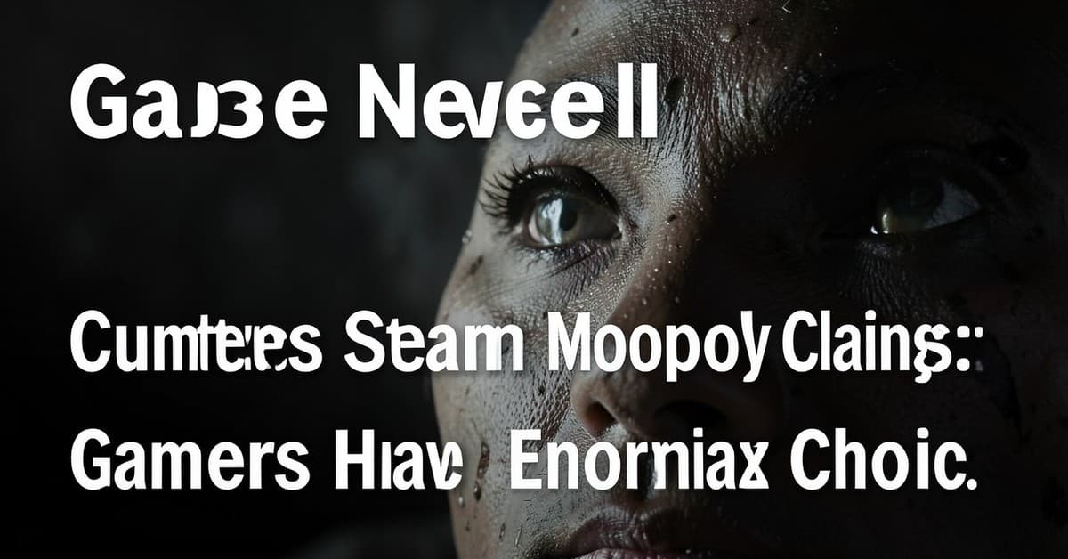 Gabe Newell Counters Steam Monopoly Claims: "Gamers Have Enormous Choice"