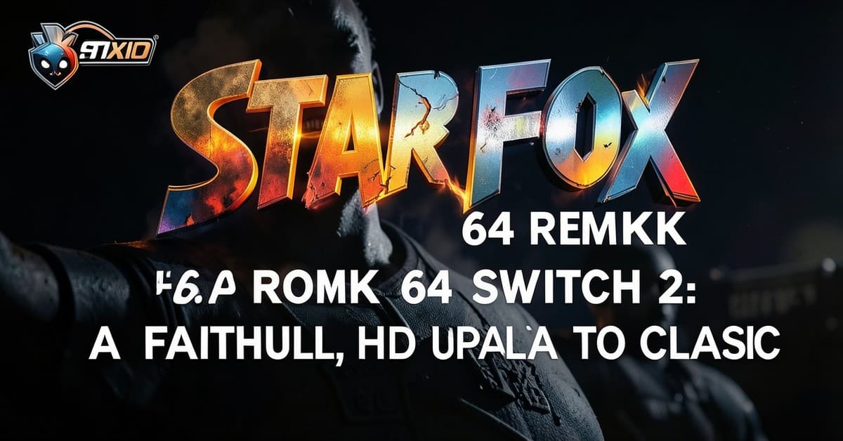 Star Fox 64 Remake for Switch 2: A Faithful, HD Update to a Classic