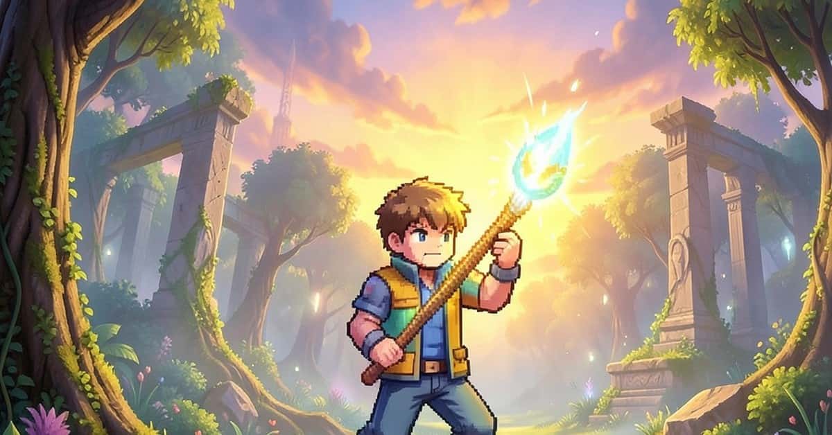 Wiz Brochure: Retro-Style Indie RPG Comes to Steam with GBA-Inspired Charm