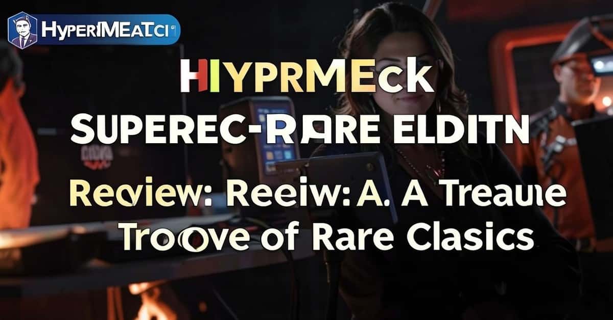 HyperMegaTech Super Pocket Rare Edition Review: A Treasure Trove of Rare Classics