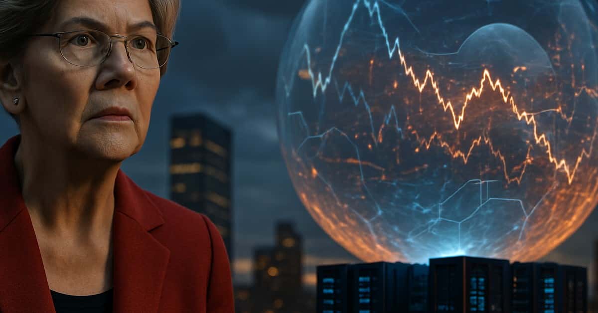 Elizabeth Warren Warns the AI Industry Is a Bubble