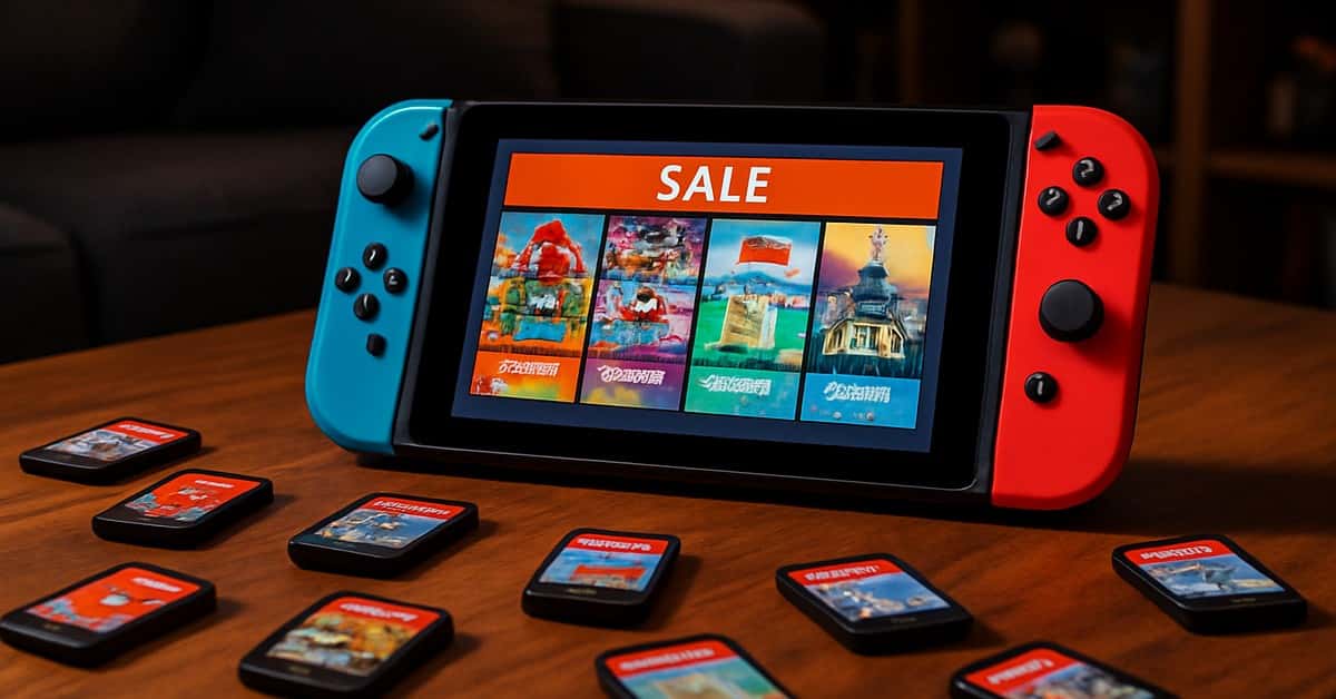 Massive Digital Games Sale on Nintendo Switch: Up to 50% Off