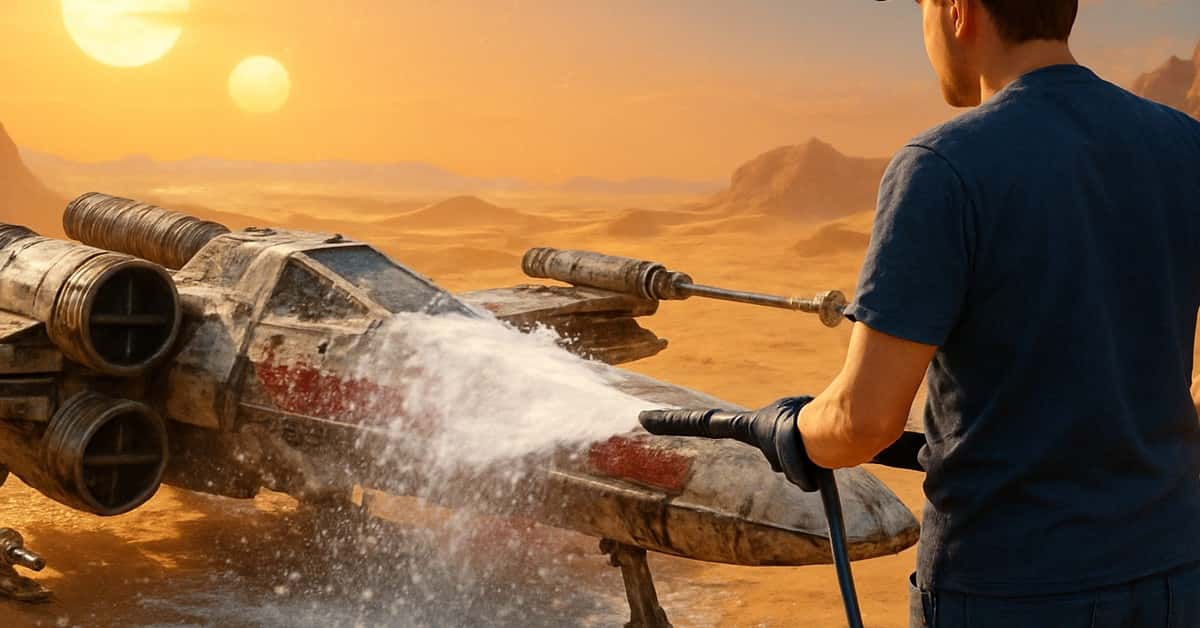 PowerWash Simulator 2 Gets Star Wars DLC – Clean Those X-Wings!