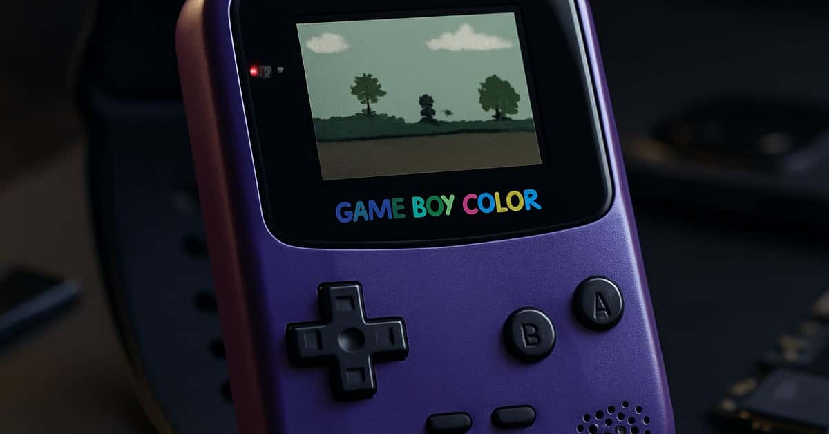 Time Frog Color: A Game Boy Color Smartwatch With Cursed Controls