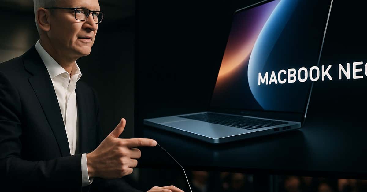 Apple's Tim Cook Addresses MacBook Neo's Supply Constraints