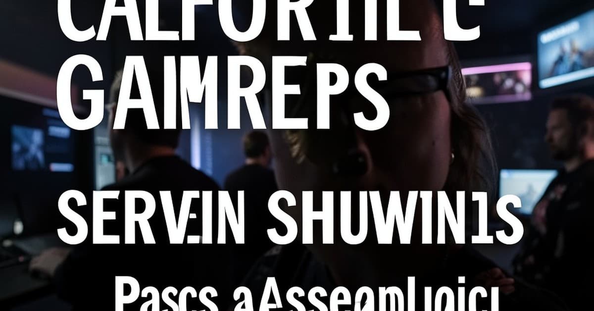 California Bill to Protect Gamers from Server Shutdowns Passes Assembly