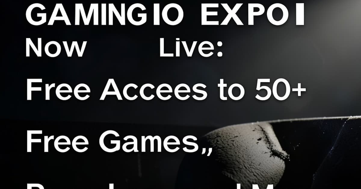 ENDIX Digital Gaming Expo Now Live: Free Access to 50+ Games, Panels, and More