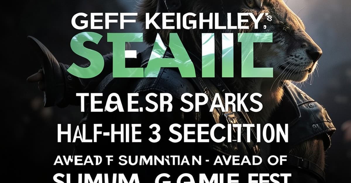 Geoff Keighley's Steam GIF Tease Sparks Half-Life 3 Speculation Ahead of Summer Game Fest