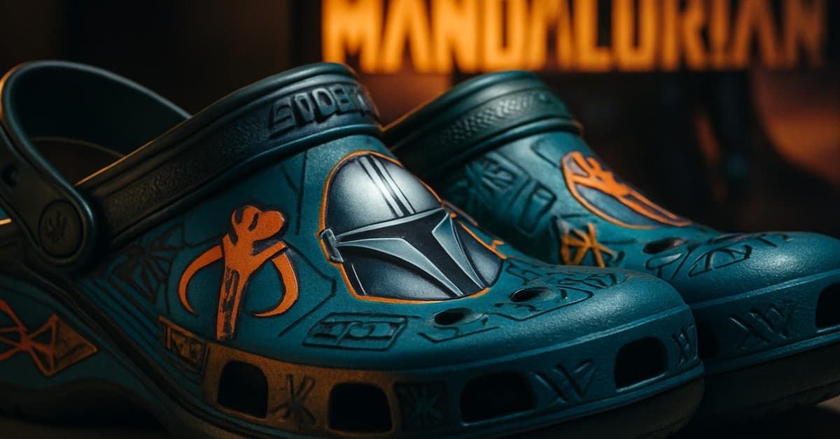 New Star Wars Mandalorian Crocs Drop Ahead of Movie Release