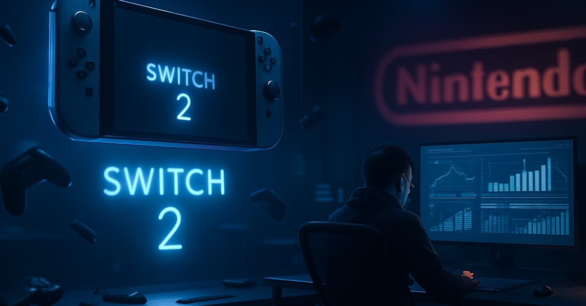 Nintendo Share Price Plummets 7% Despite Switch 2 Price Hike Amid Production Costs and Lack of Big Games