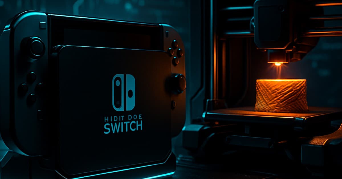 Nintendo Switch Boosts 3D Printing Speed by 1000% with Klipper Firmware