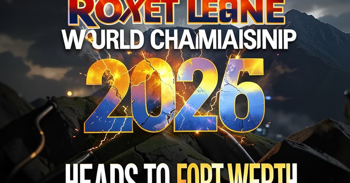 Rocket League World Championship 2026 Heads to Fort Worth