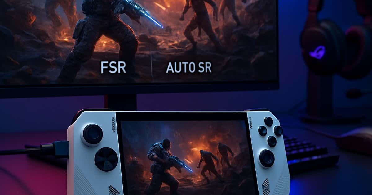 ROG Xbox Ally X Now Offers AMD FSR or Microsoft Auto SR Options