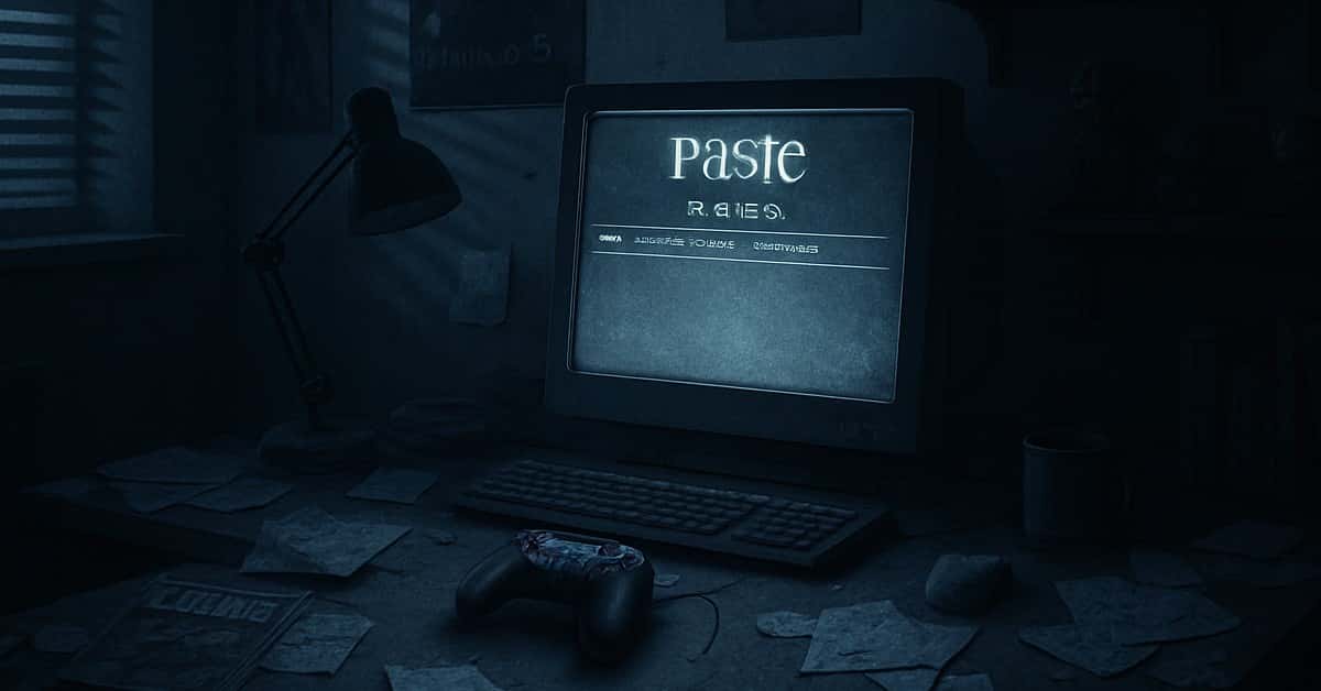 The End of Paste Games: A Sad Chapter for Gaming Coverage