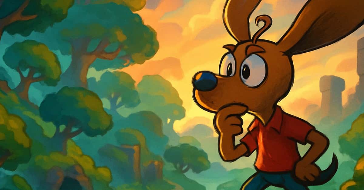 This Is Fine: Maximum Cope Takes Question Hound on a Therapy Quest