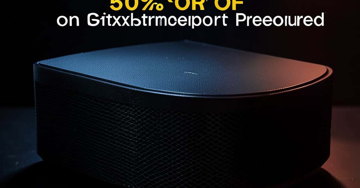XGIMI Titan Noir Max 4K Projector Offers 50% Off on Kickstarter Preorder