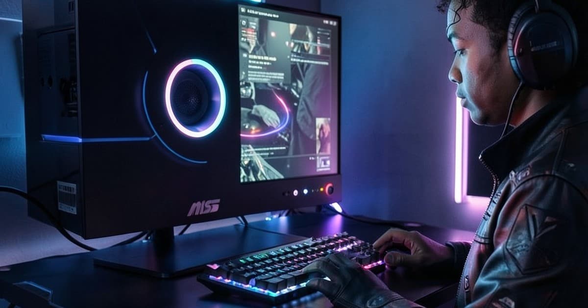 MSI Unveils MEG Vision X2 AI Plus Gaming Desktop with Integrated AI Agent