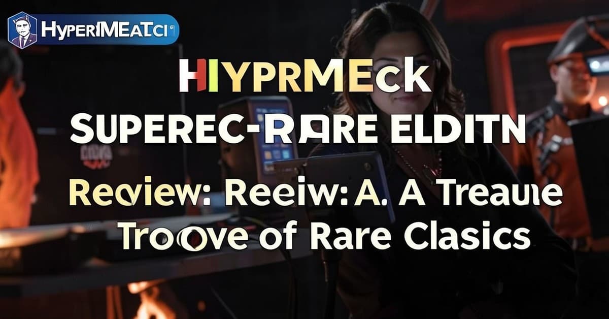 HyperMegaTech Super Pocket Rare Edition Review: A Treasure Trove of Rare Classics