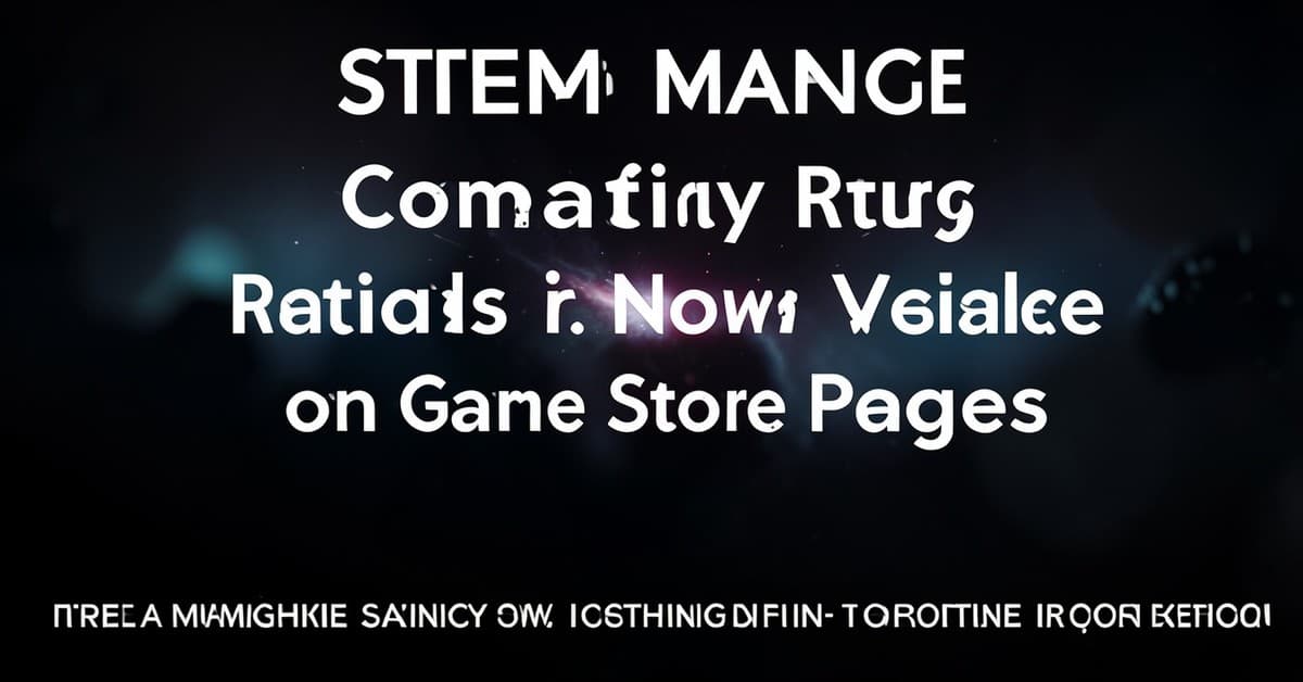 Steam Machine Compatibility Ratings Now Visible on Game Store Pages