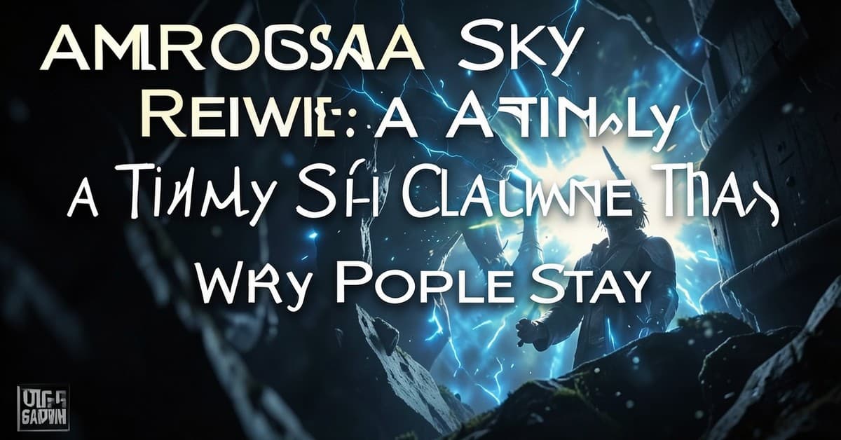 Ambrosia Sky Review: A Timely Sci-Fi Cleanup That Asks Why People Stay