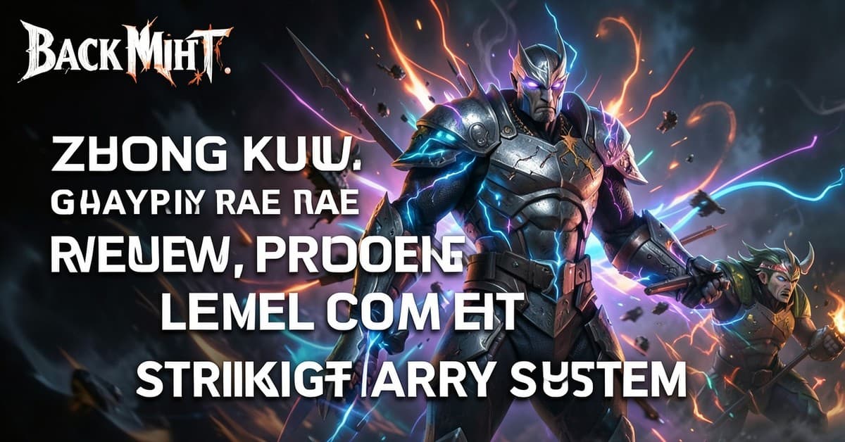 Black Myth: Zhong Kui Gameplay Trailer Reveals New Protagonist, Elemental Combat, and Striking Parry System