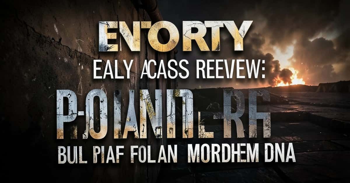 Entropy Early Access Review: A Post-Apocalyptic Tactical RPG Built on Fallout and Mordheim DNA