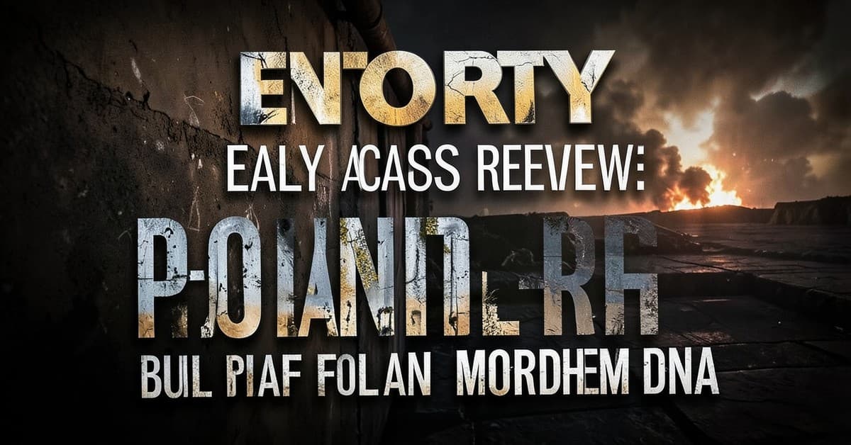 Entropy Early Access Review: A Post-Apocalyptic Tactical RPG Built on Fallout and Mordheim DNA