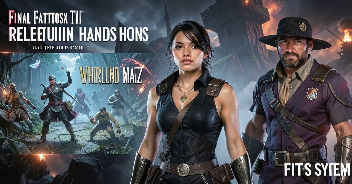 Final Fantasy VII Revelation Hands-On: Whirlwind Maze, Vincent, Cid, and the FITS System