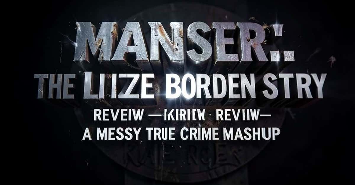 Monster: The Lizzie Borden Story Review — A Messy True Crime Mashup