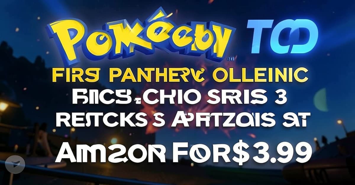 Pokémon TCG First Partner Collection Series 3 Restocks at Amazon for $33.99