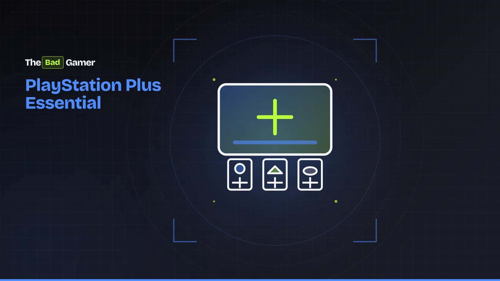 Illustration of a shelf of game cases, for PlayStation Plus Essential