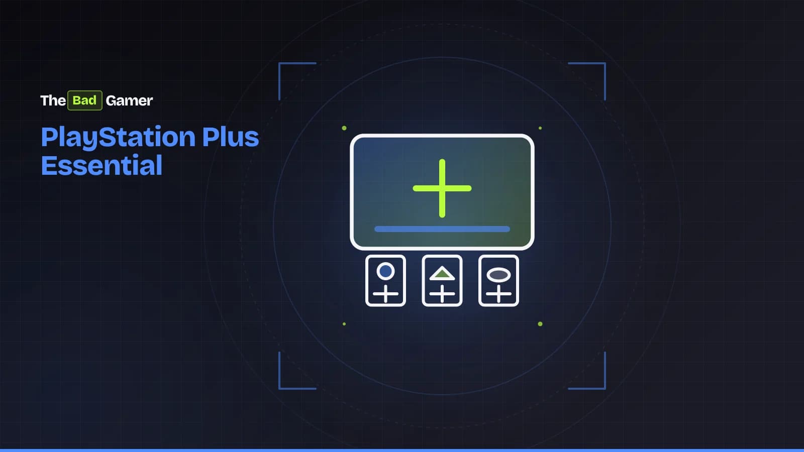 Illustration of a shelf of game cases, for PlayStation Plus Essential