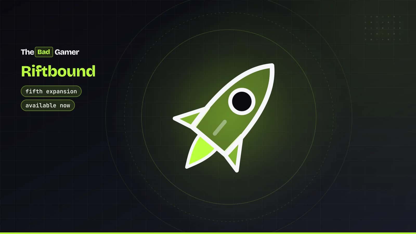 Illustration of a rocket, for Riftbound