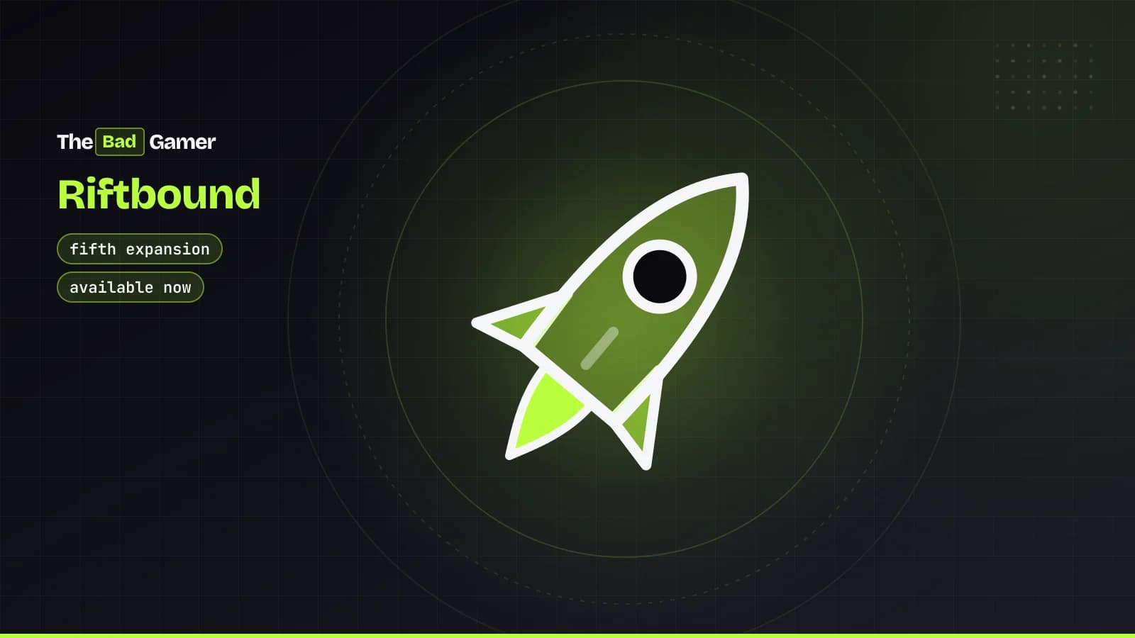 Illustration of a rocket, for Riftbound