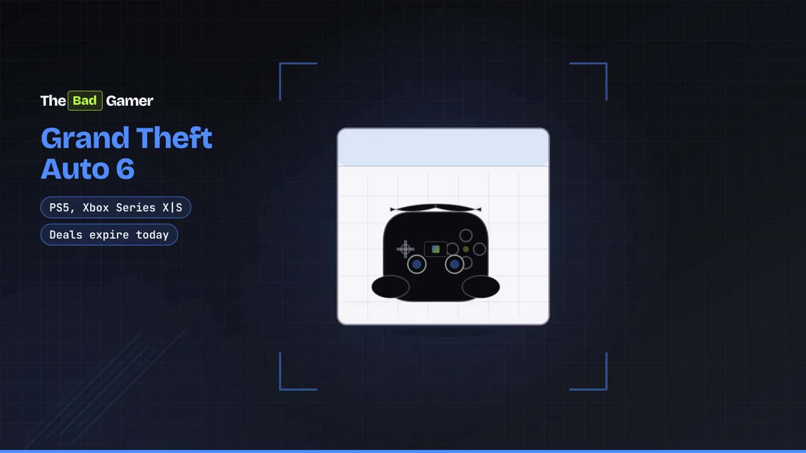 Controller on a calendar with today circled, representing GTA 6 preorder gift card deals ending today