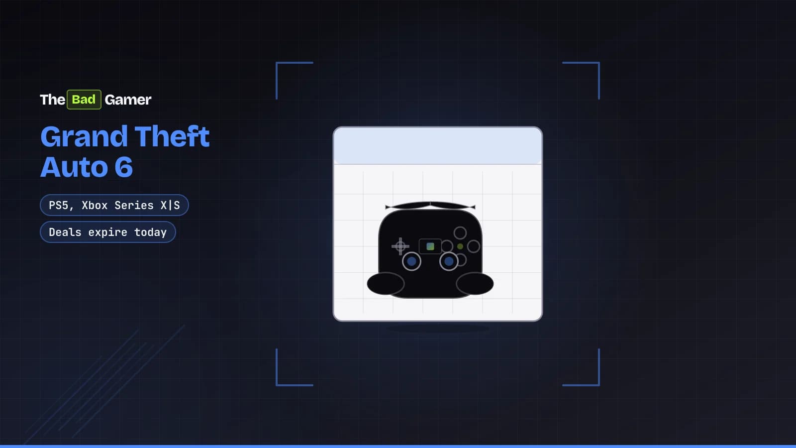 Controller on a calendar with today circled, representing GTA 6 preorder gift card deals ending today