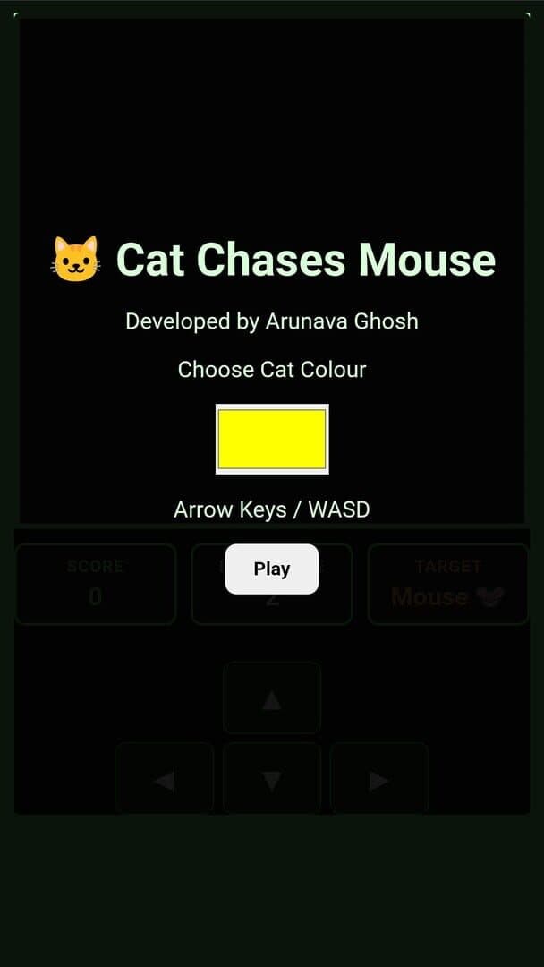 Cat Chases Mouse